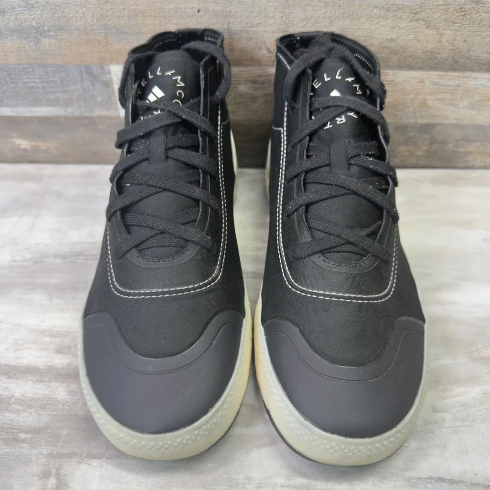 Adidas by Stella McCartney Treino Mid-Cut Sneakers Core Black FX1955 Womens 9